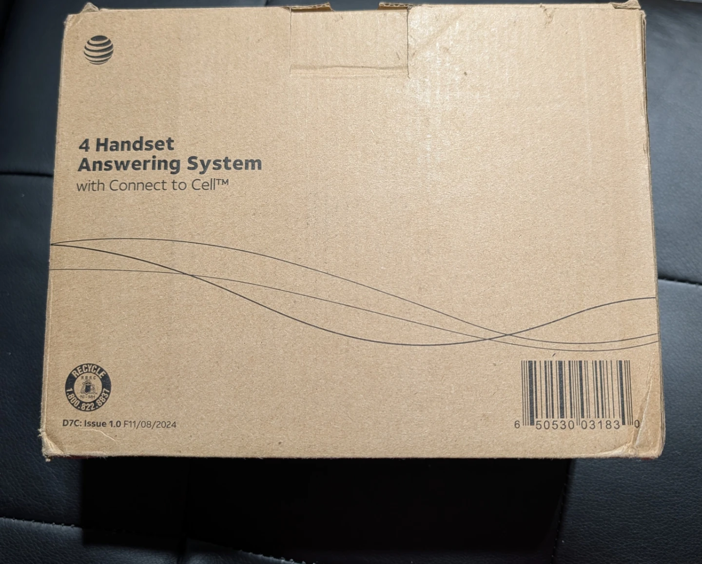 AT&T 4 Handset Answering System with Connect to Cell - photo 3