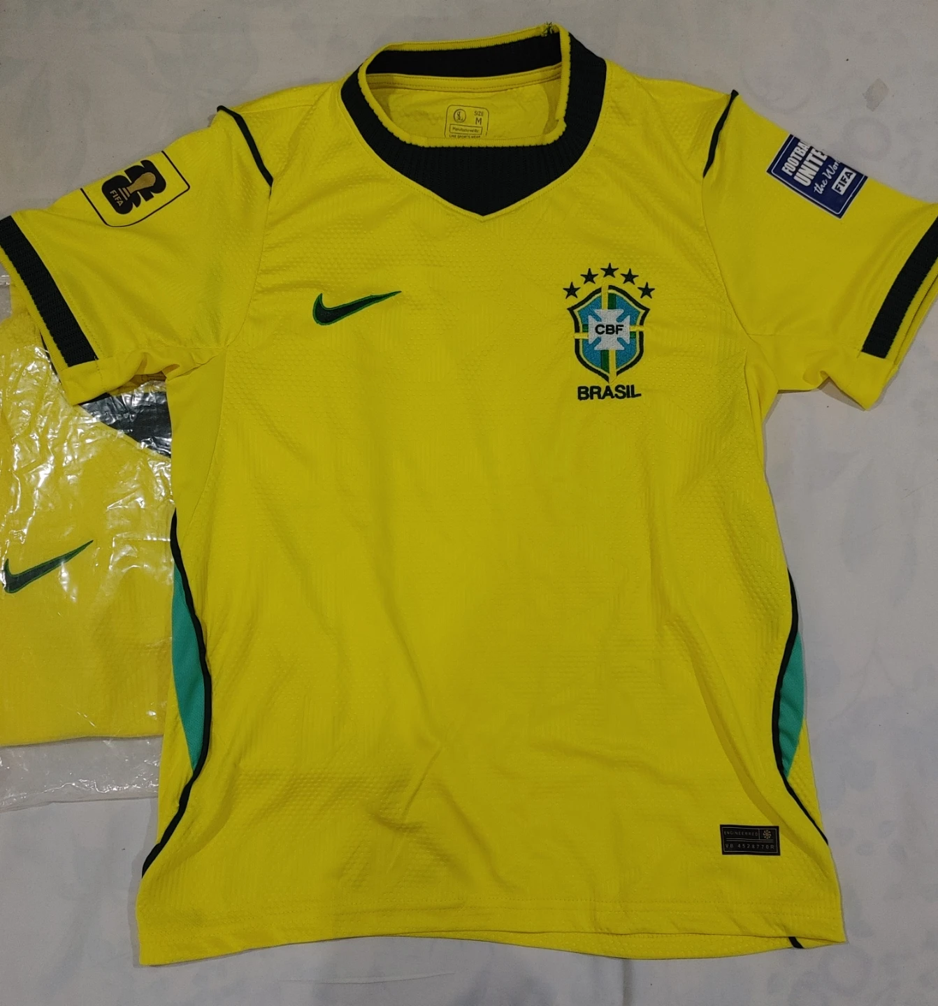 Nike Brazil National Team Soccer Jersey - Men's Medium