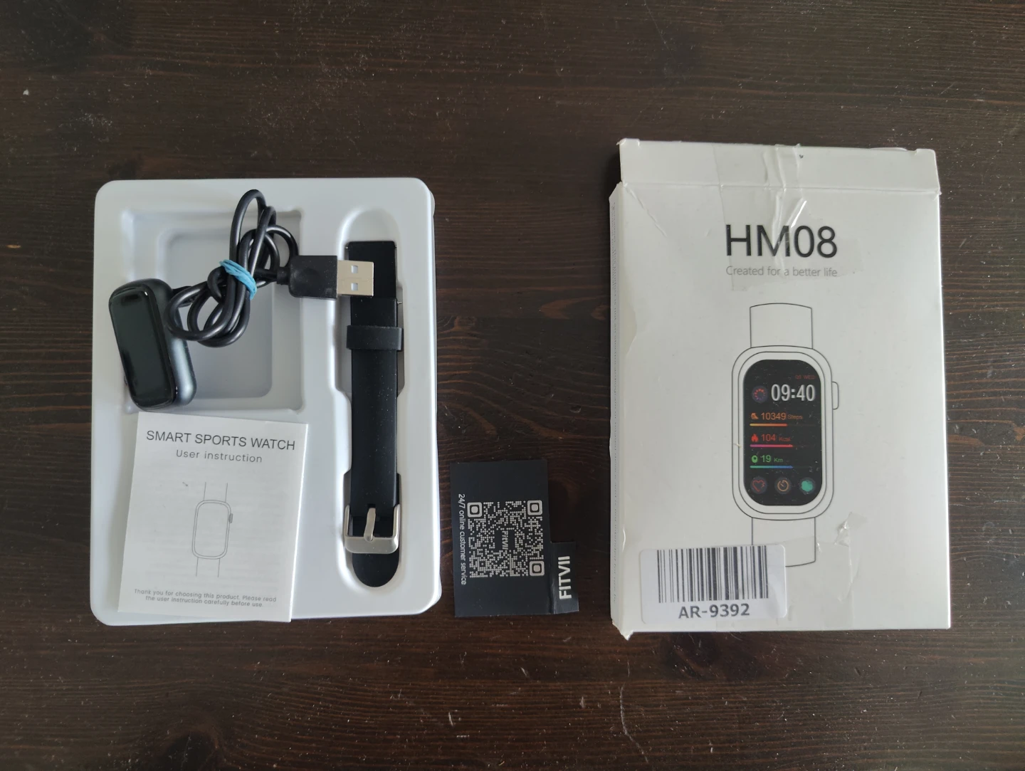 FITVII Slim Fitness Tracker Smart Watch - photo 3