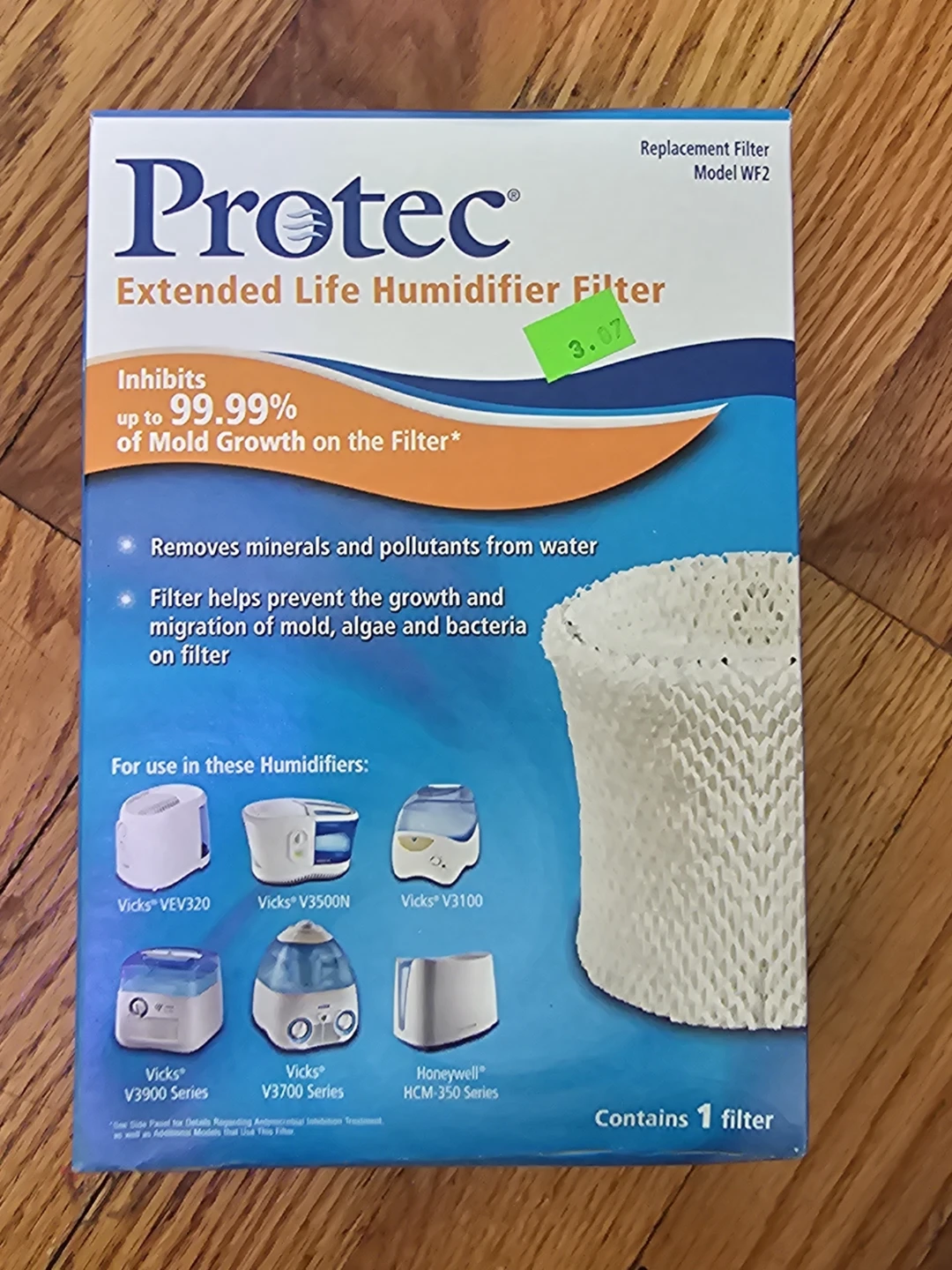 Protec Extended Life Humidifier Filter Model WF2