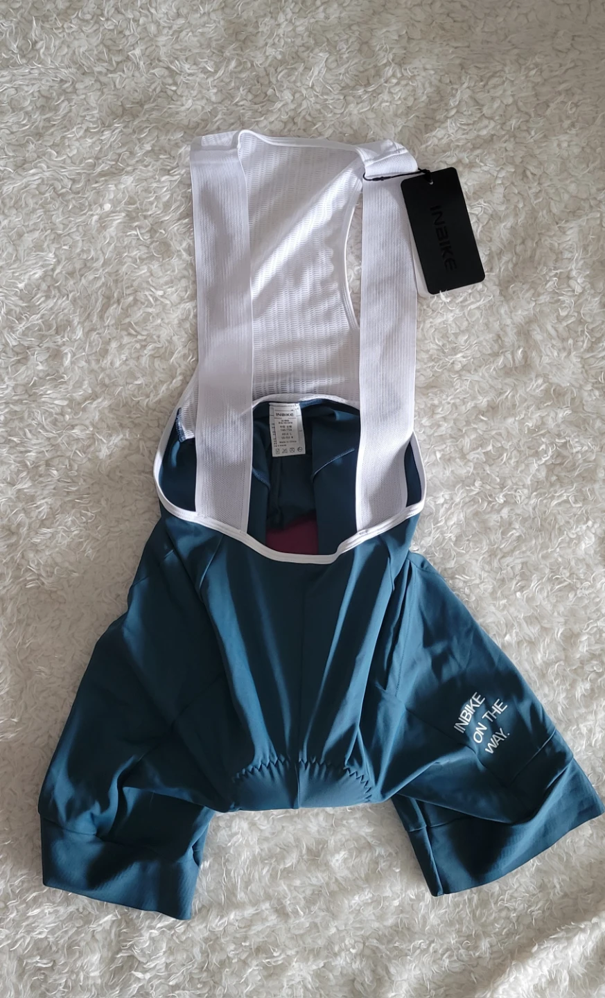 BNWT Women's Padded Bike Shorts - Medium - Blue - photo 2