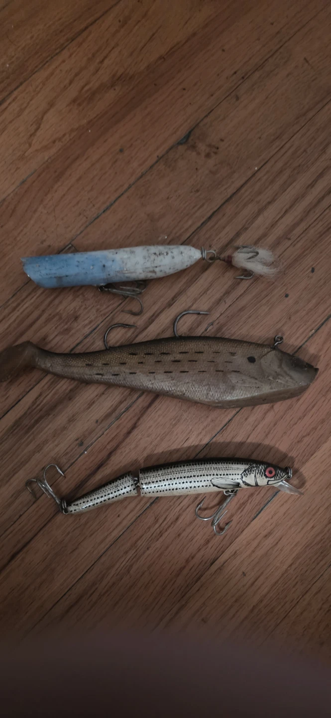 Lot of 3 Vintage Fishing Lures