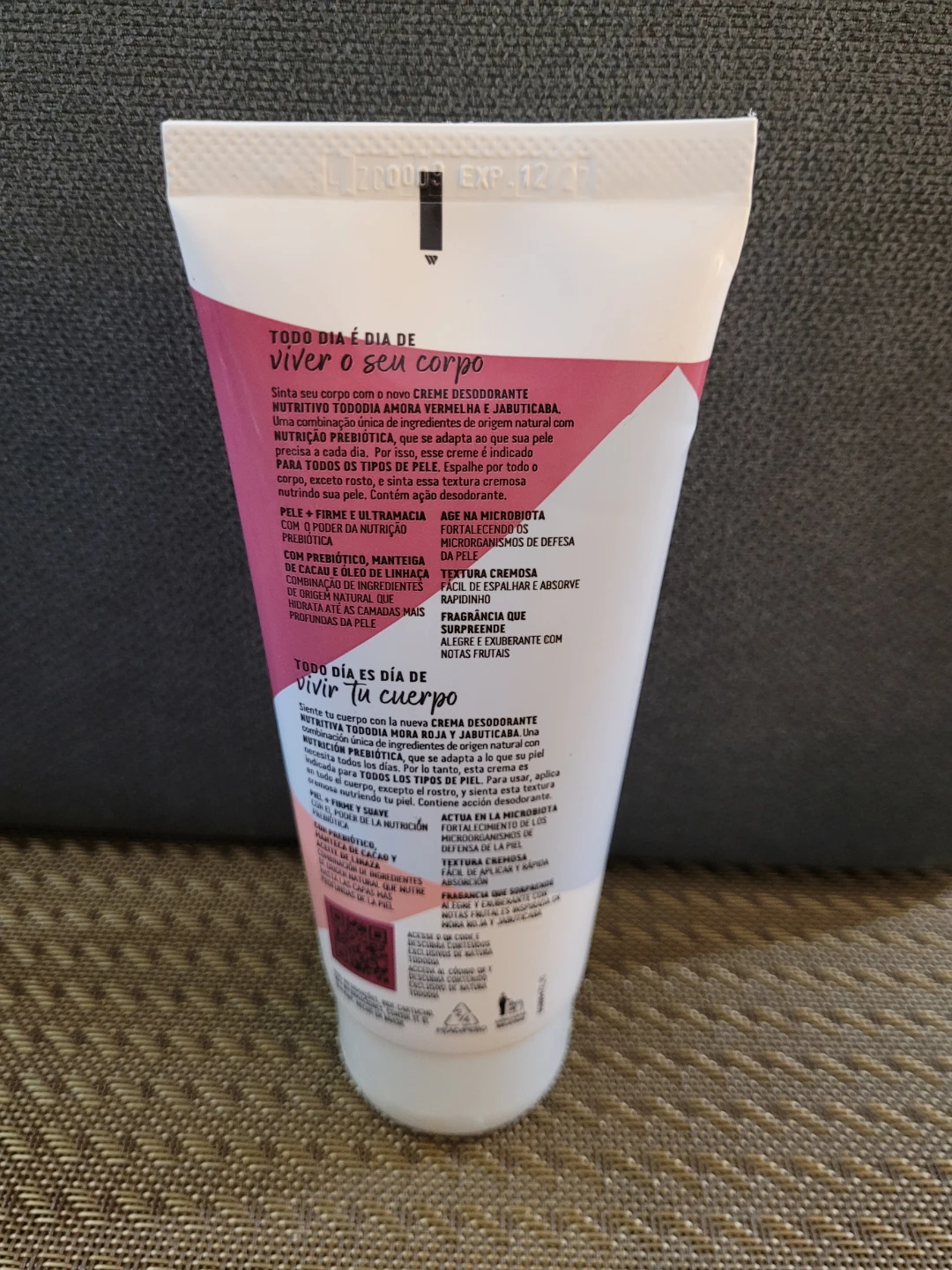 Natura Tododia Red Berries & Jabuticaba Body Cream 200ml - photo 2