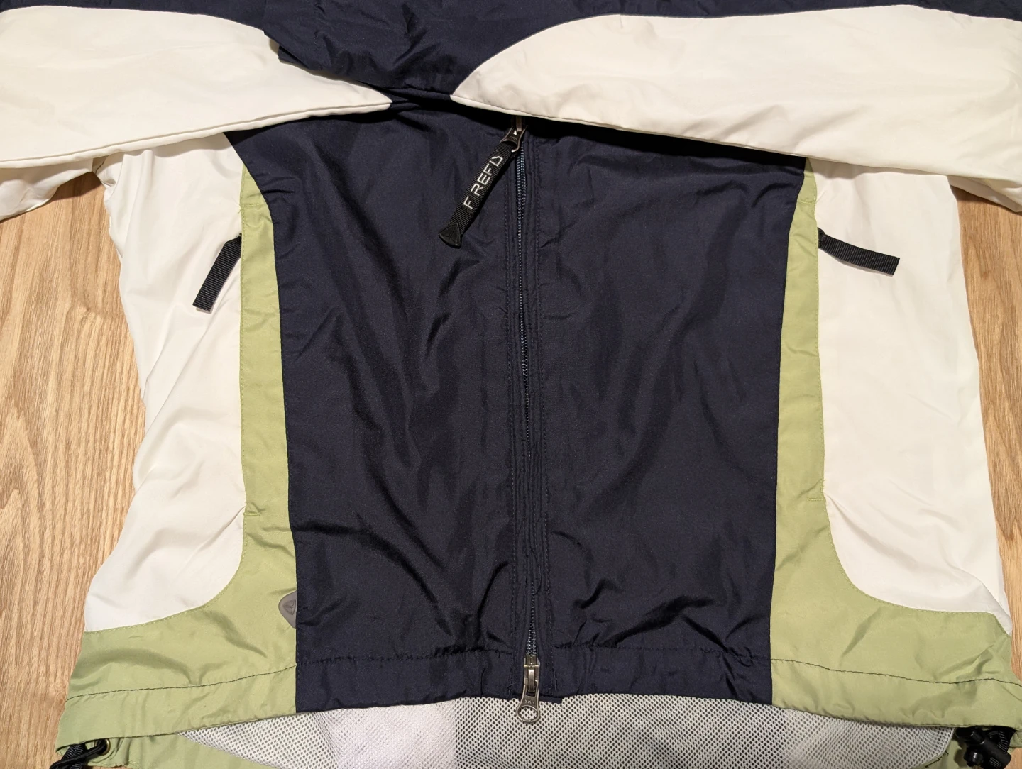 NEW: Women's Firefly Navy & Green Windbreaker Jacket - photo 3
