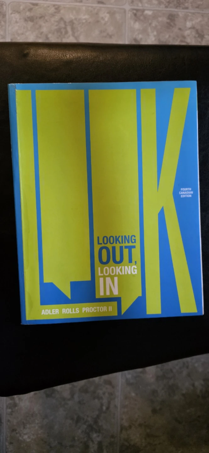 Looking Out, Looking In: Fourth Canadian Edition