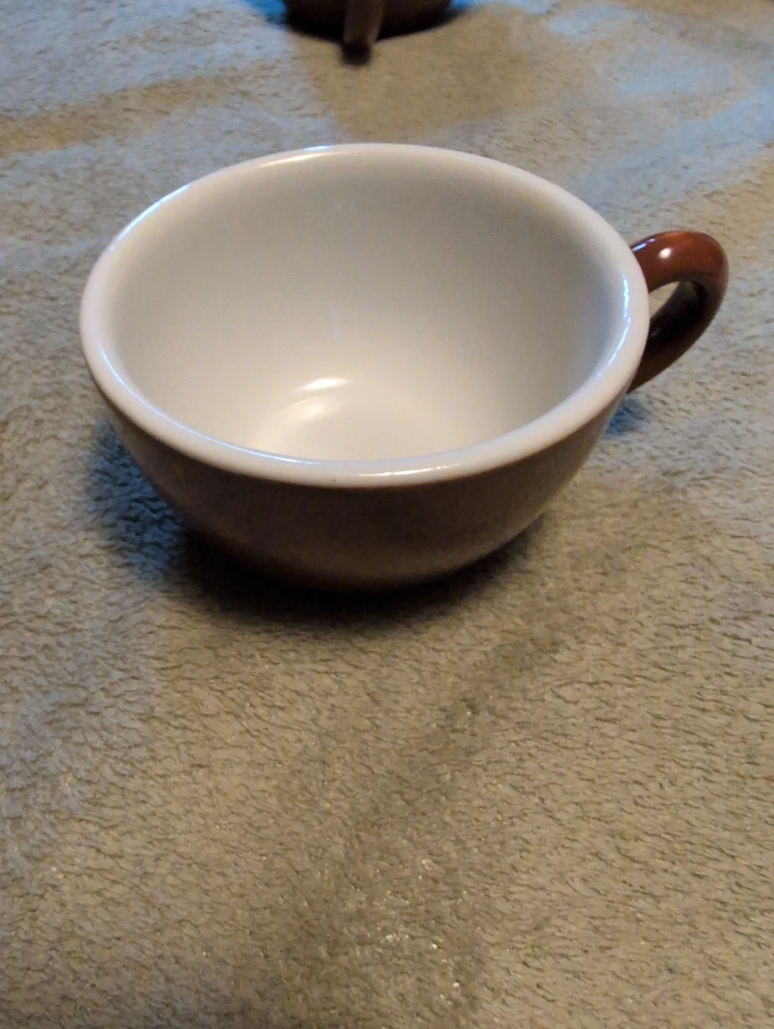 Set of 4 ACF Brown Ceramic Espresso Cups Made in Italy - photo 2