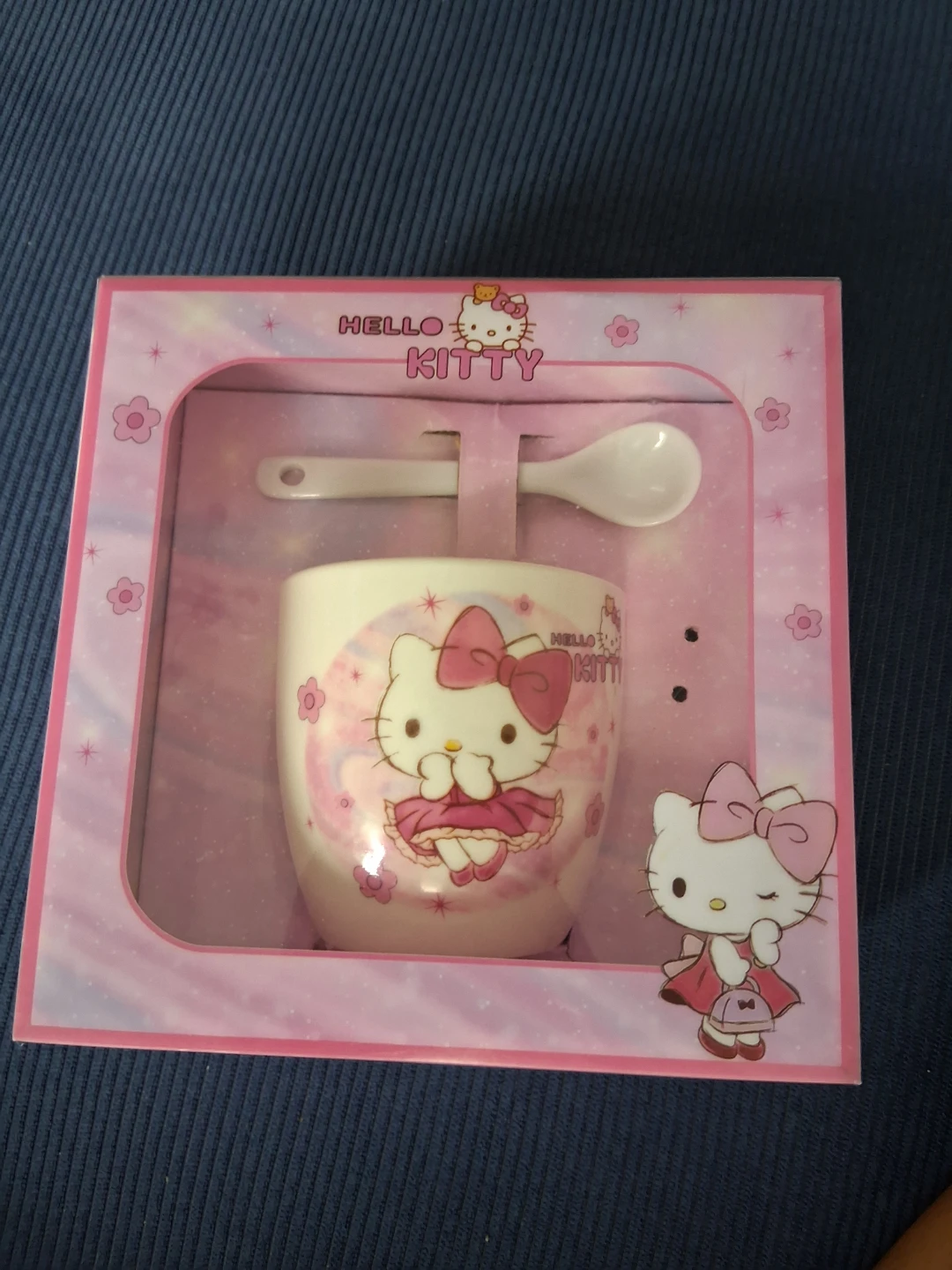 Hello Kitty Mug and Spoon Set