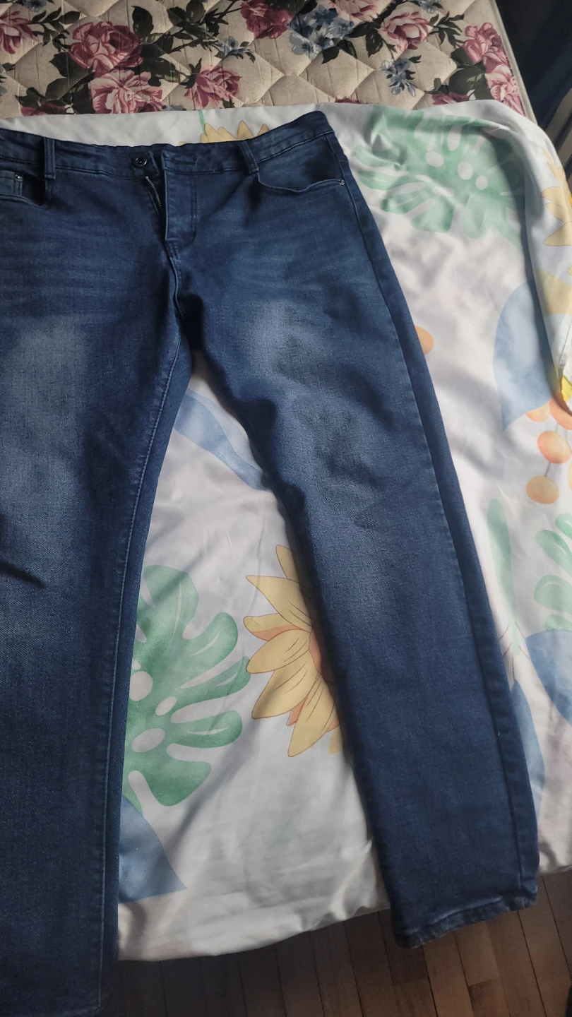 Jeans bleus pour homme