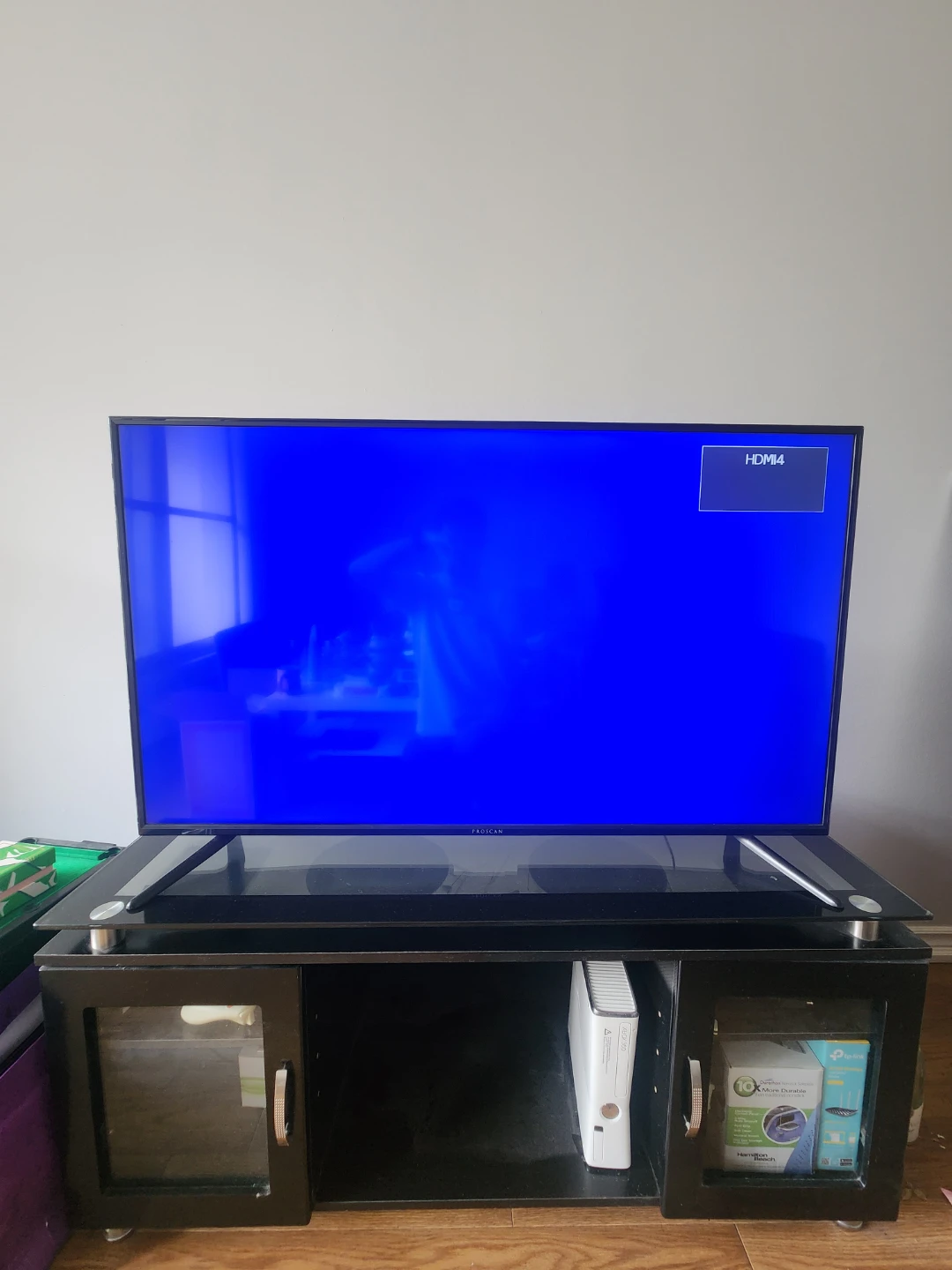 TV stand with storage - photo 2