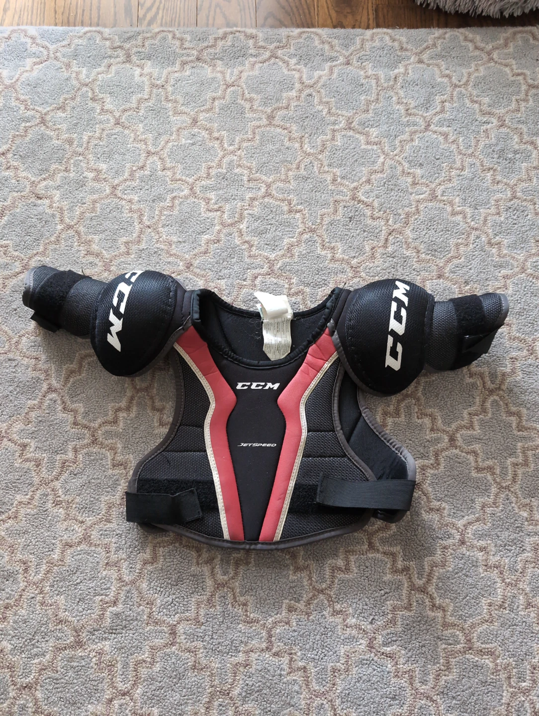 CCM JetSpeed Hockey Shoulder Pads Size Jr Medium