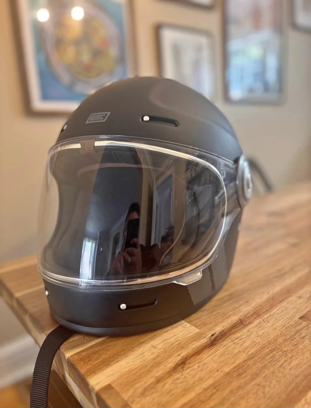 Bell Full Face Helmet - Matte Black, XL