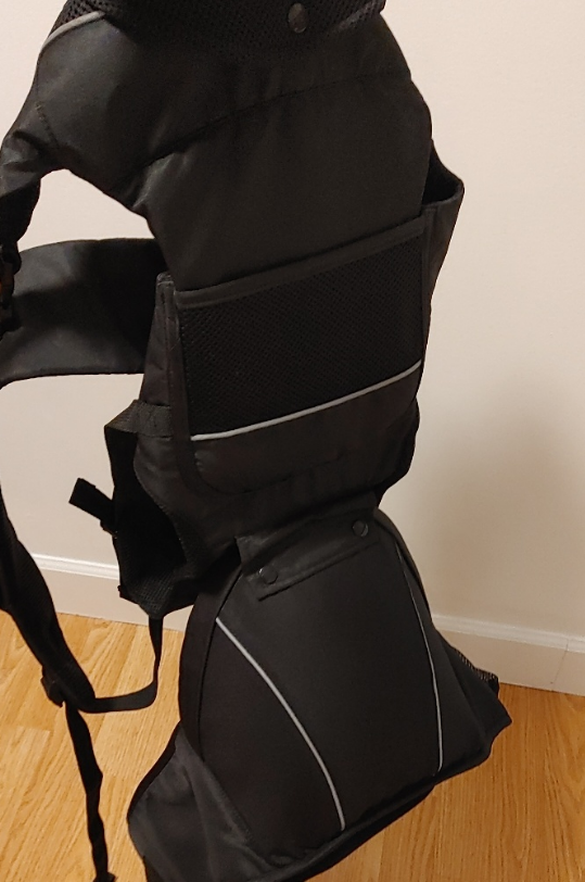 Black Baby Carrier with Hip Seat New - photo 2