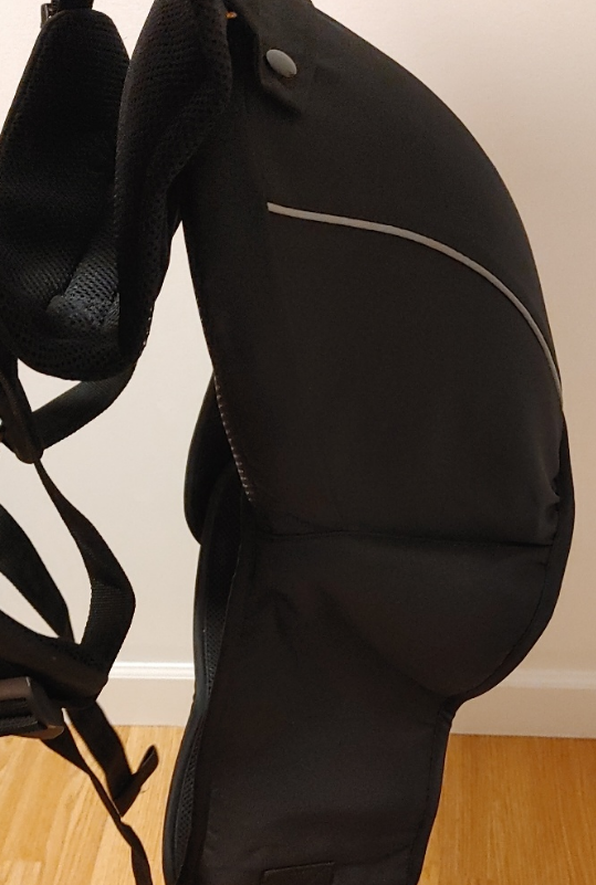 Black Baby Carrier with Hip Seat New - photo 4