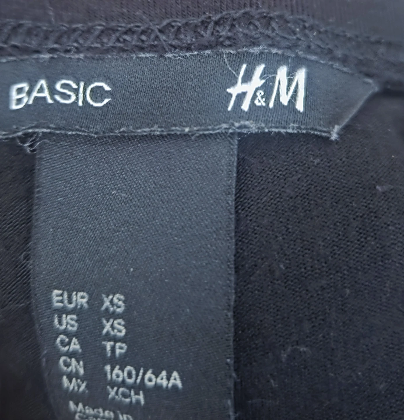 H&M Black Basic Mini dress XS - photo 3