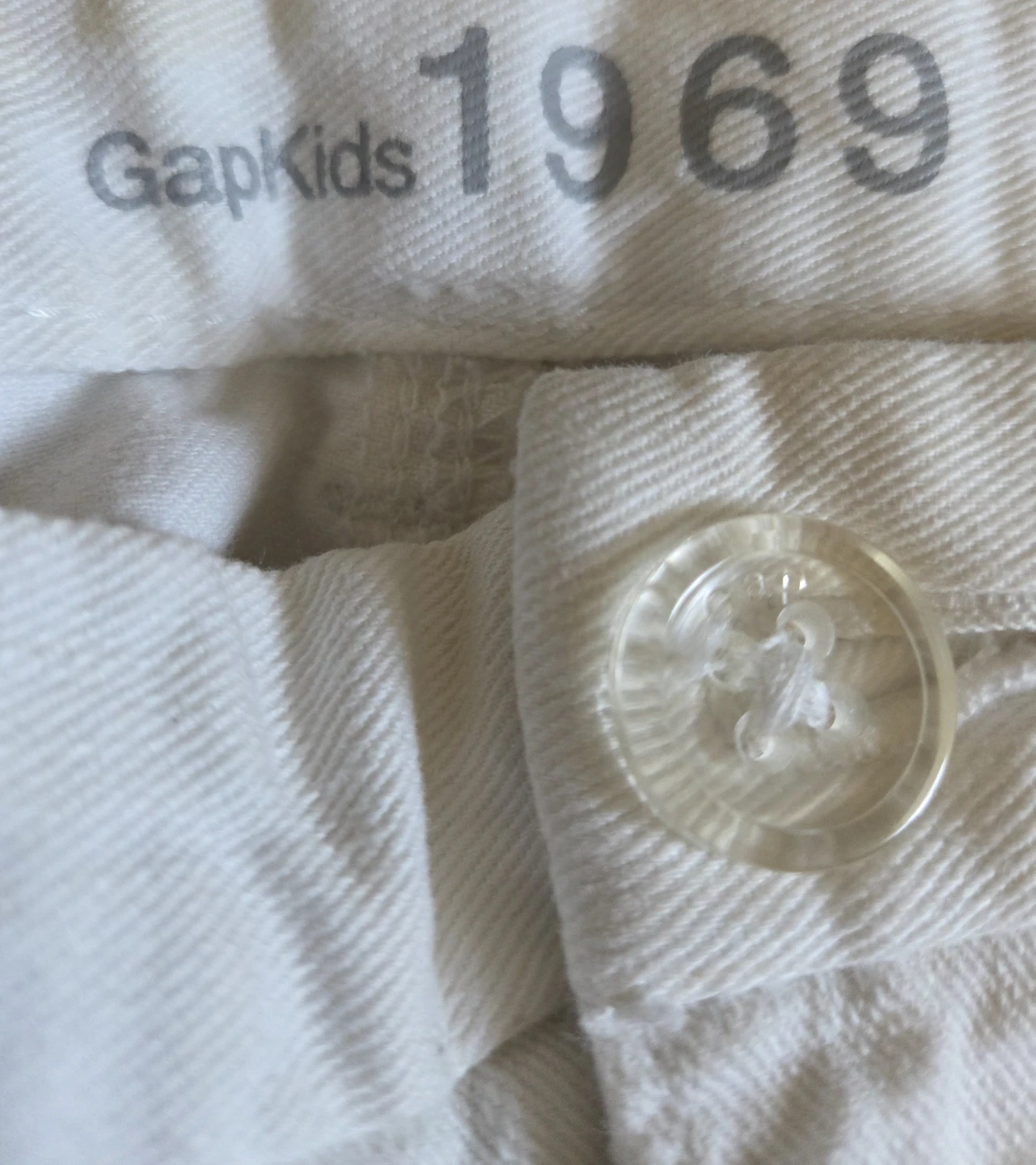 Gapkids Girls white  jeans Size 14 - photo 3