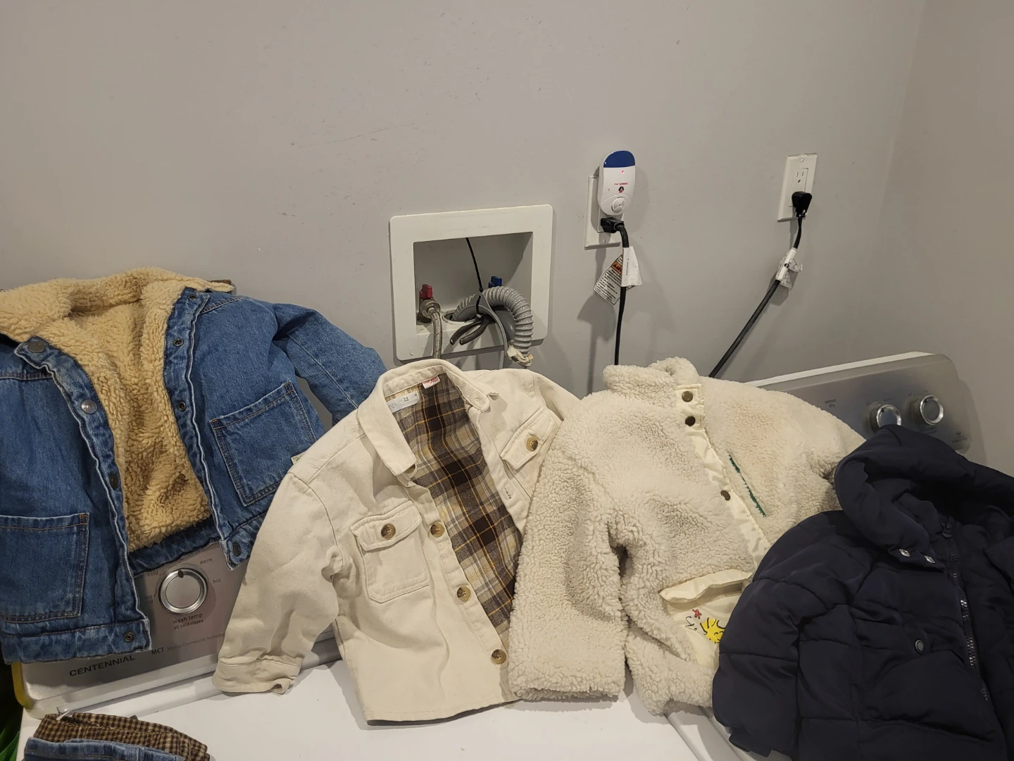 ZARA Boys Cream Corduroy Shirt Jacket with Plaid Lining - photo 3