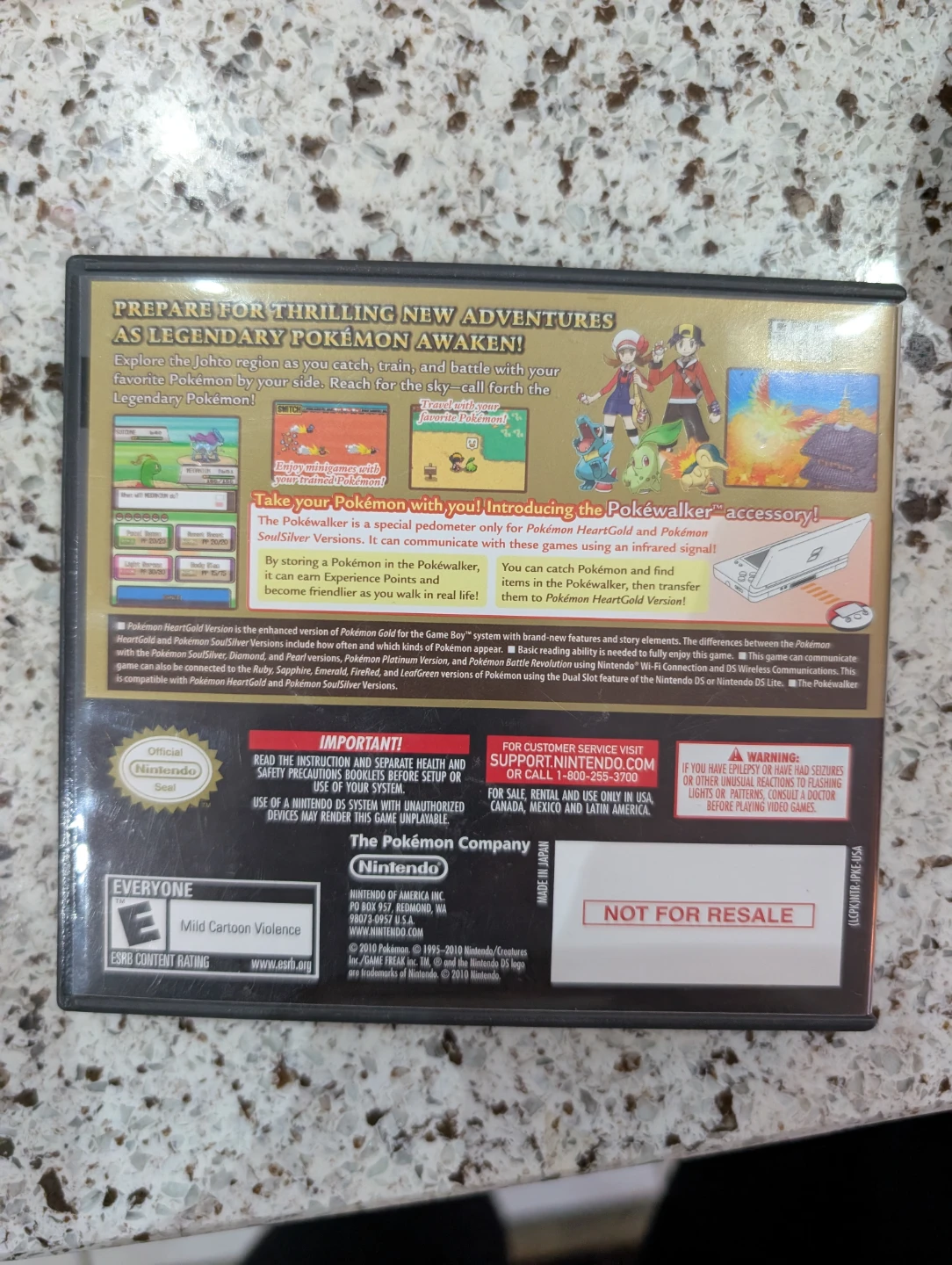 Nintendo DS Pokemon HeartGold Version Game - photo 3
