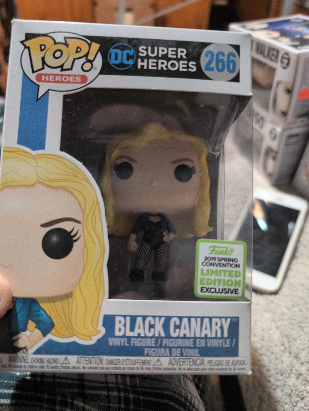 Funko Pop DC Heroes Black Canary #266 Limited Edition Exclusive