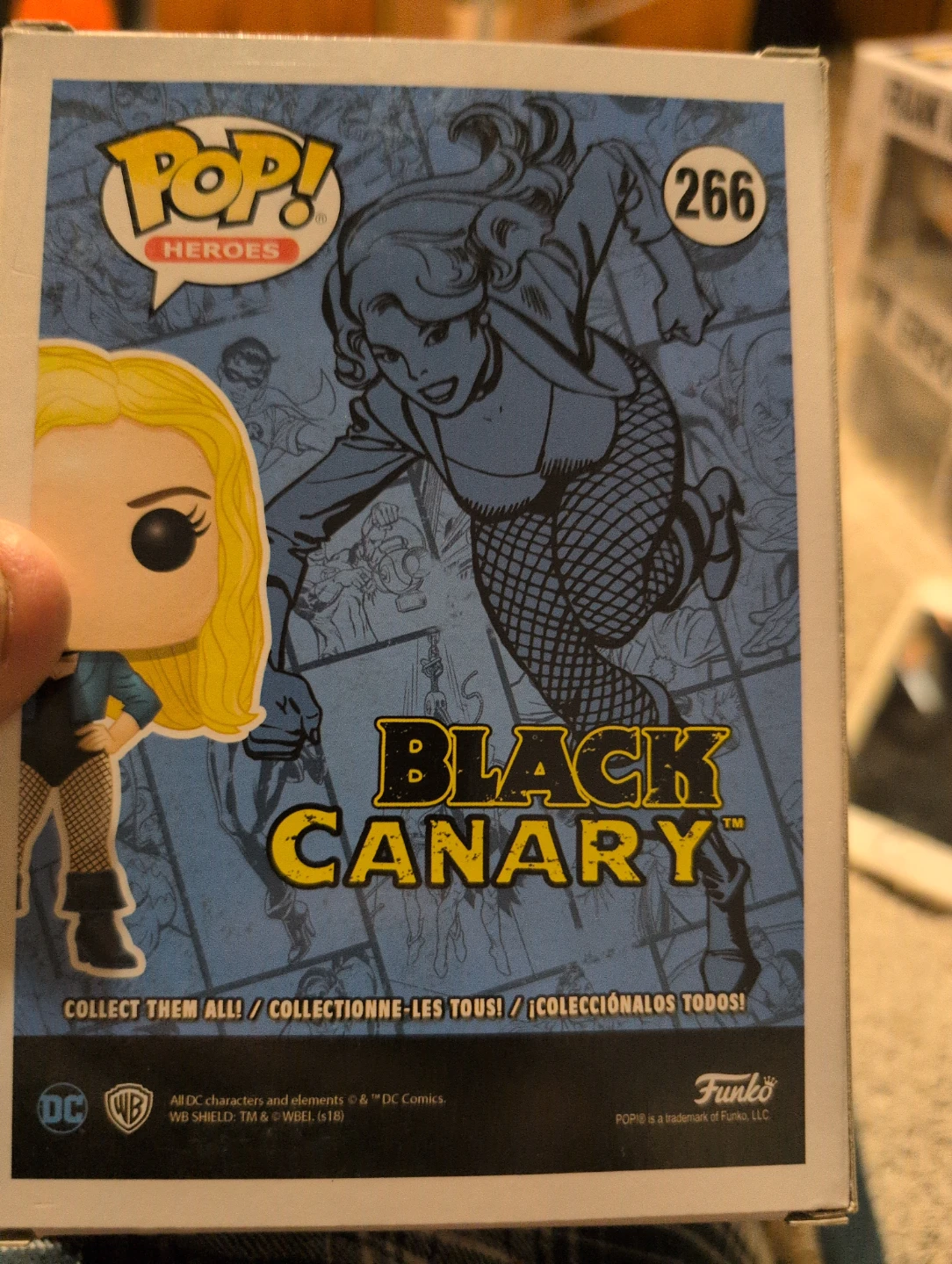 Funko Pop DC Heroes Black Canary #266 Limited Edition Exclusive - photo 2