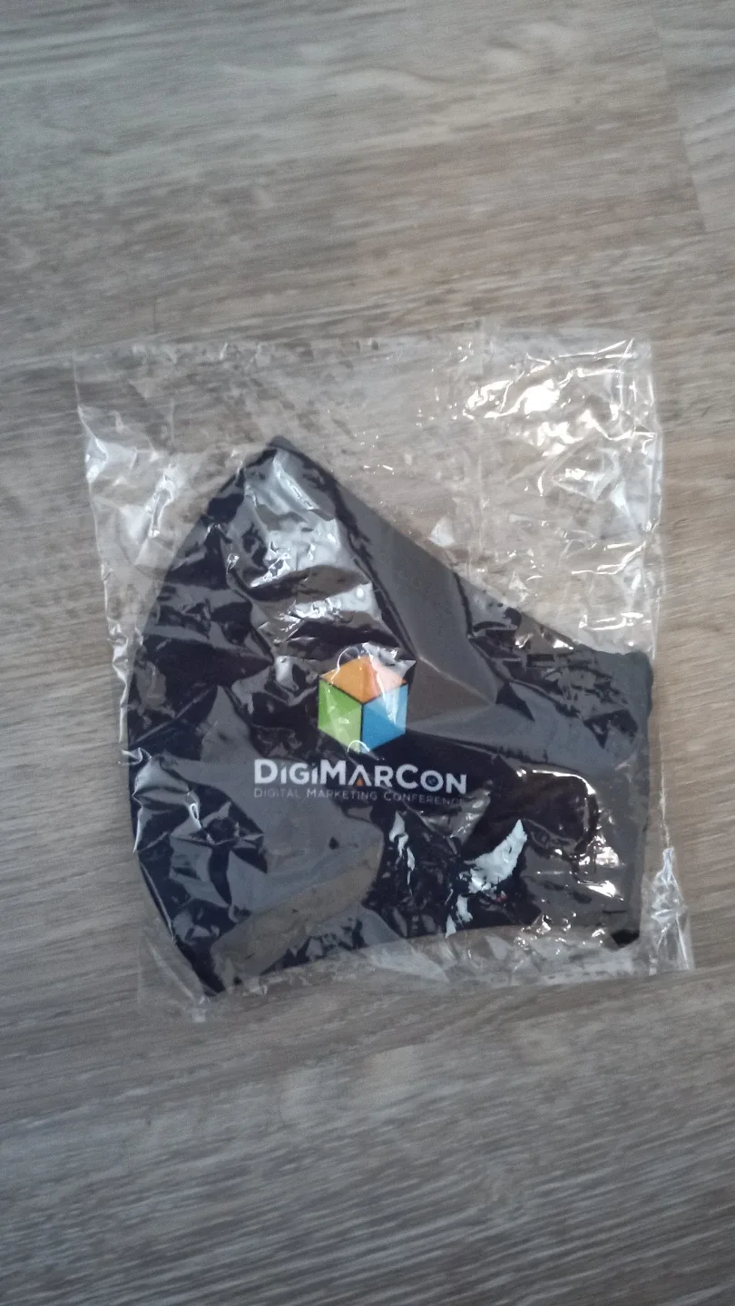 DigiMarCon Digital Marketing Conference Face Mask