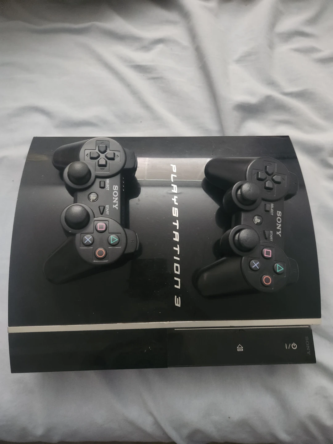 Sony PlayStation 3 Console with Two Controllers - photo 2