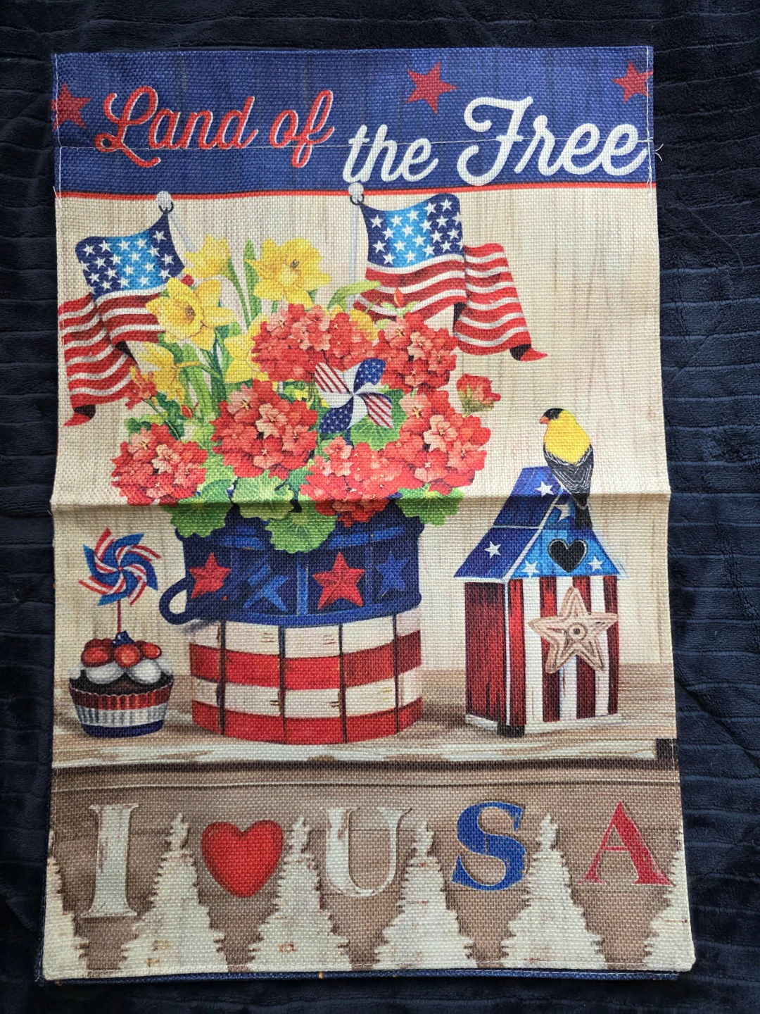 Set of 5 Patriotic Garden Flags - photo 5