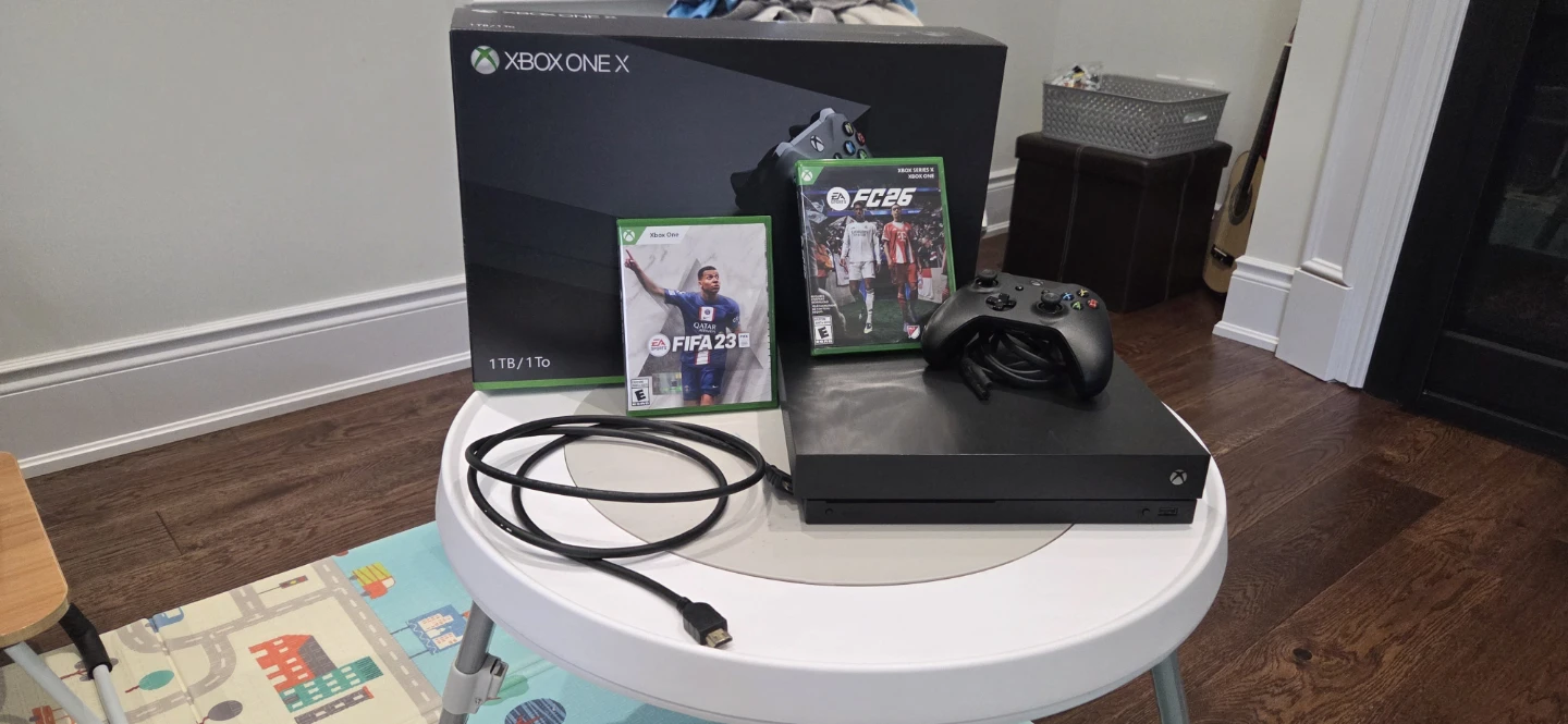 Xbox One X 1TB Console with Games