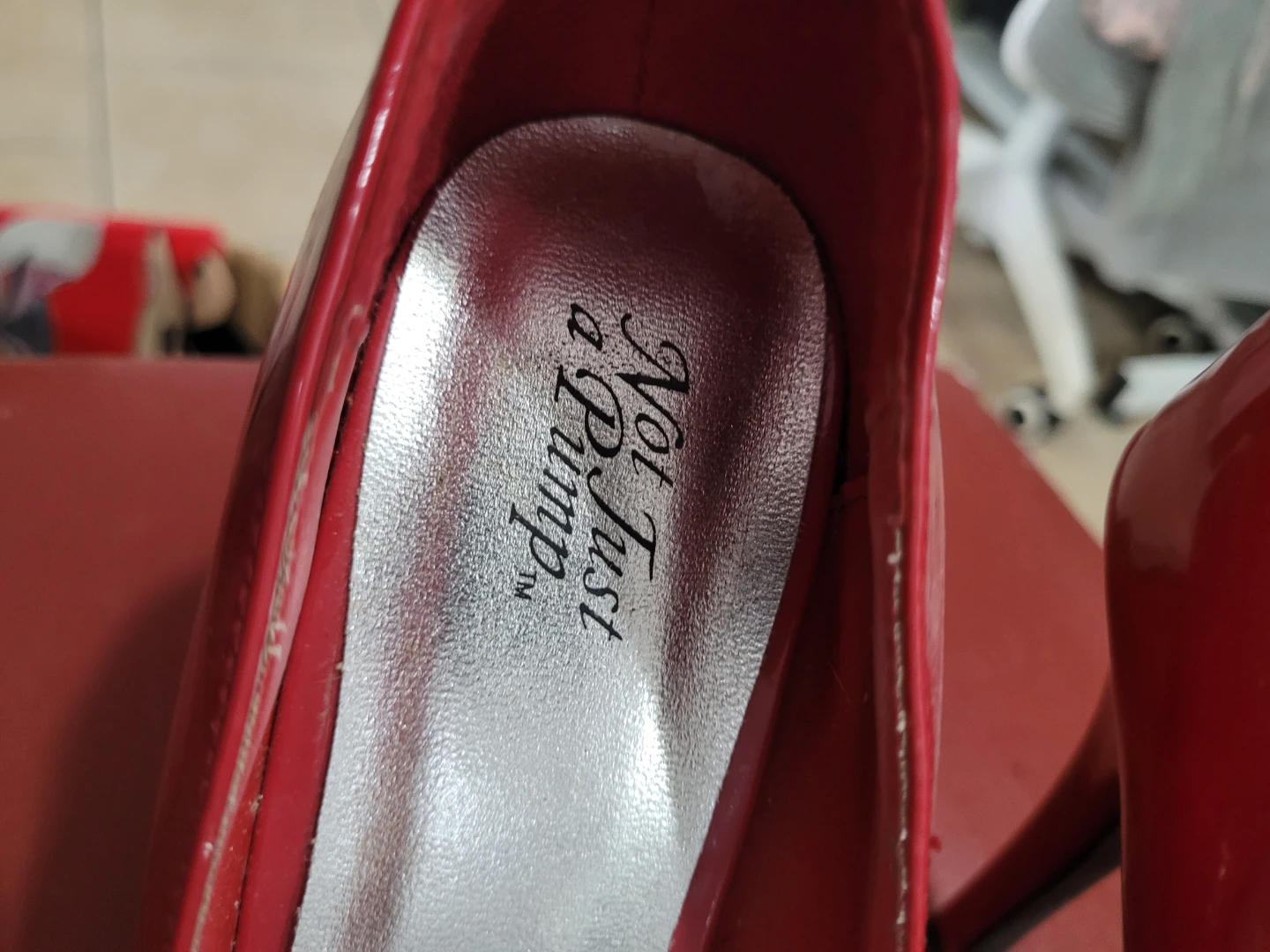 Not Just a Pump Red Heels