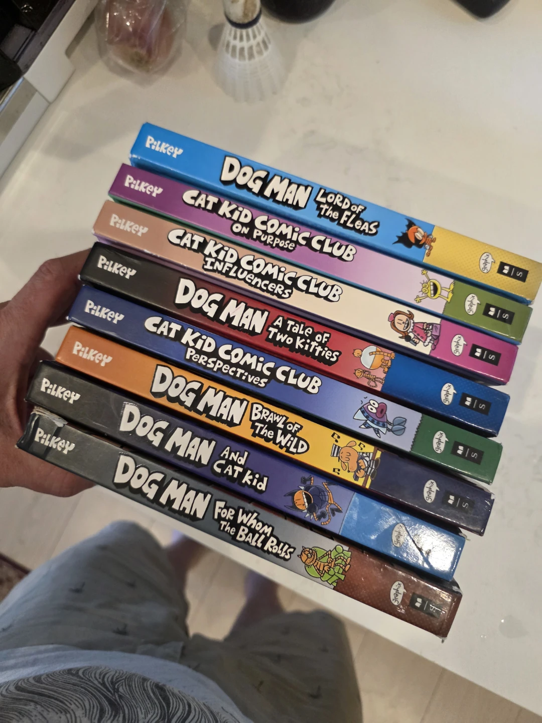 Dog Man and Cat Kid Comic Club Books (8 Book Lot)
