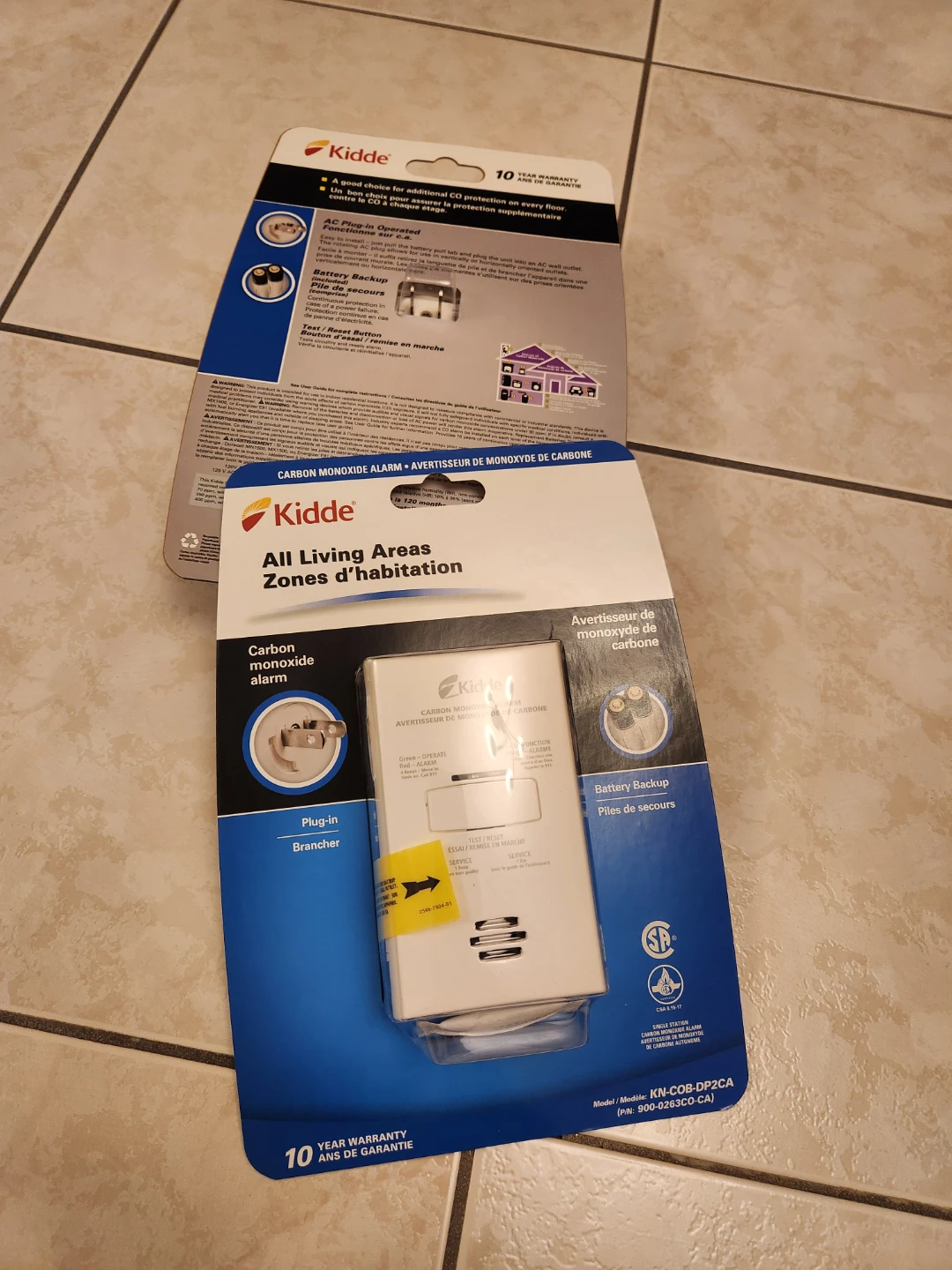 Kidde KN-COB-DP2CA Carbon Monoxide Alarm - photo 4