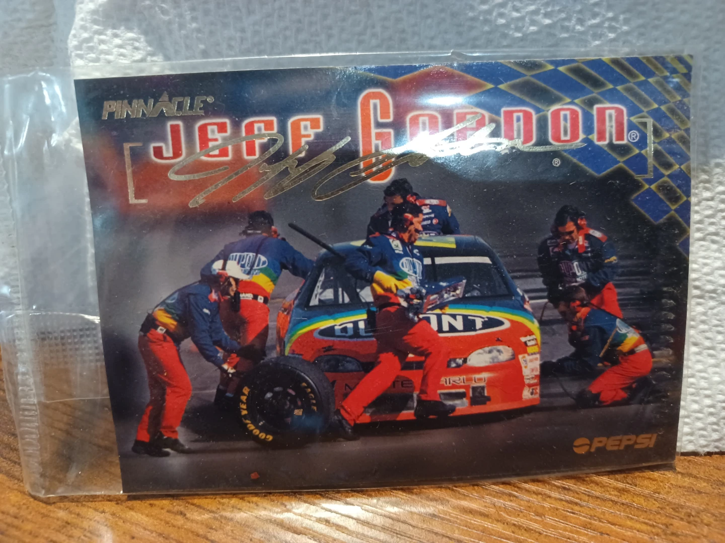 Jeff Gordon 1997 Pinnacle Trading Card