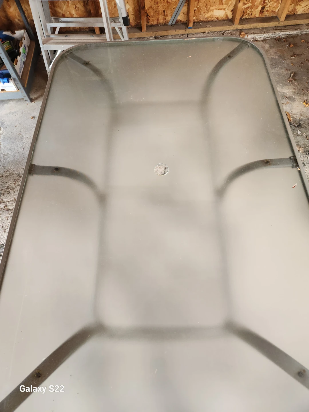 Glass Top Patio Table)washed) - photo 3