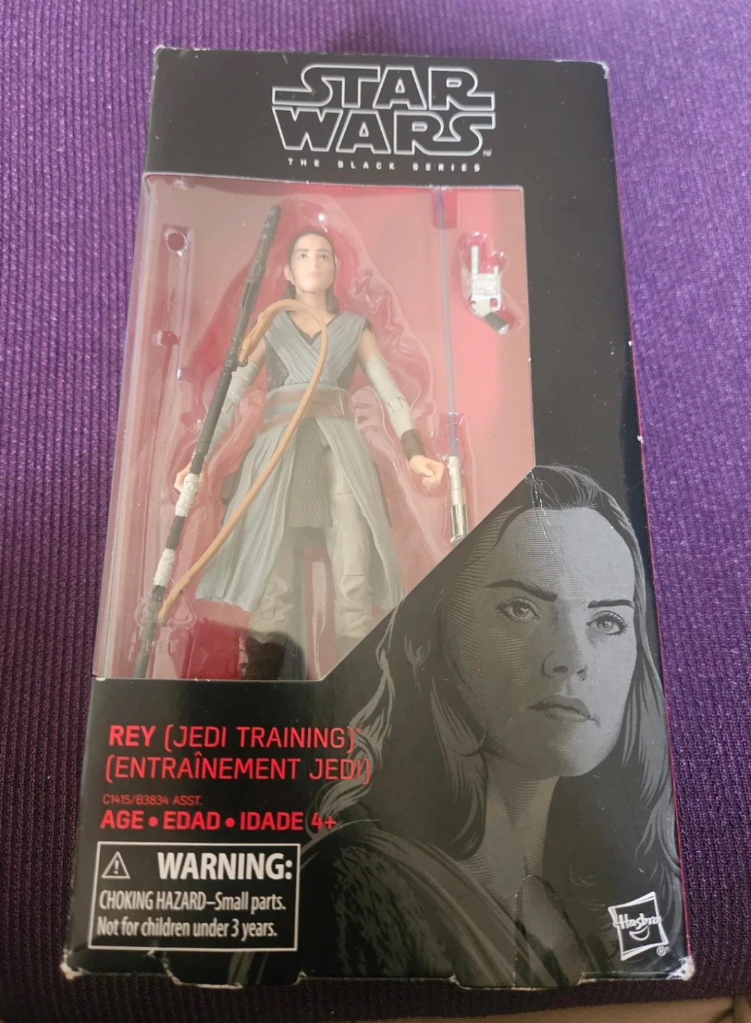Star Wars The Black Series Rey (Jedi Training) Action Figure