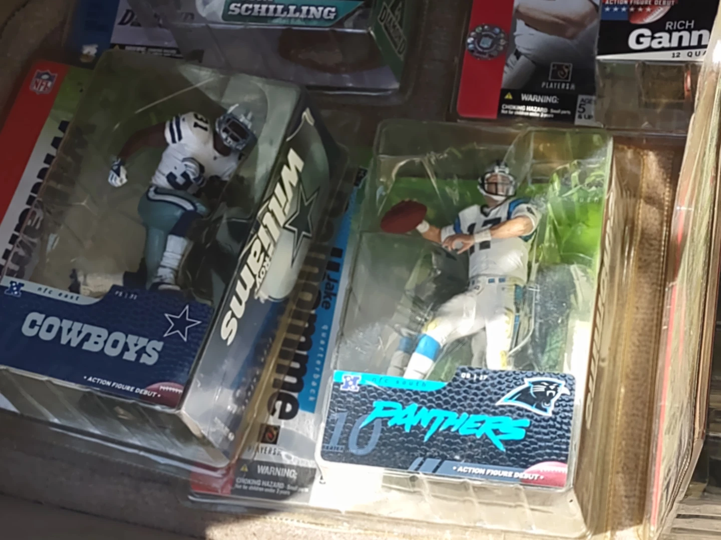 Free delivery, NFL Action Figures - Cowboys & Panthers - photo 5