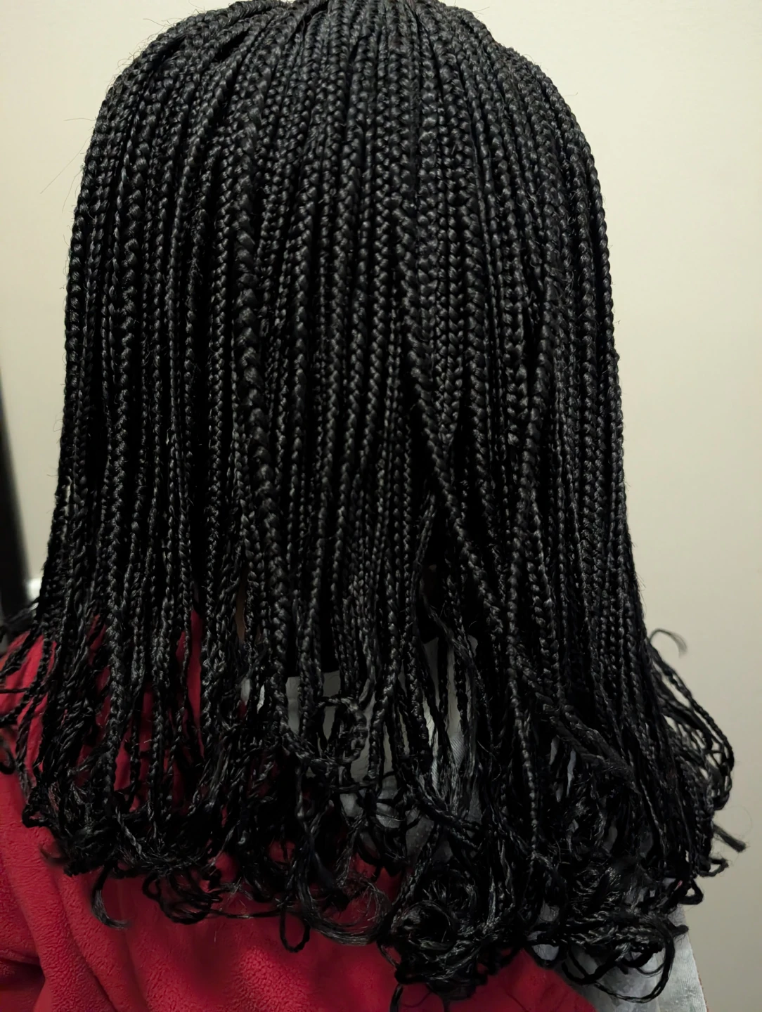 Black Braided Wig