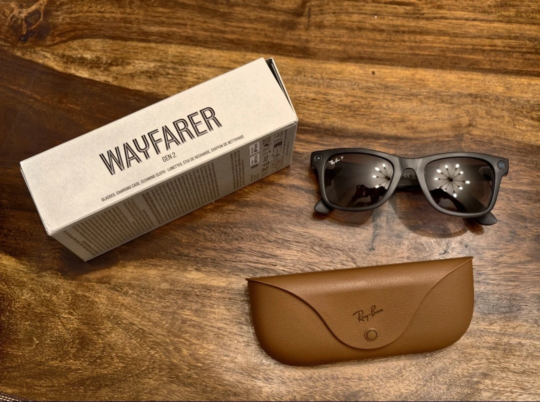 NEW Ray-Ban Meta Wayfarer (Gen 2) Smart Glasses - Matte Black