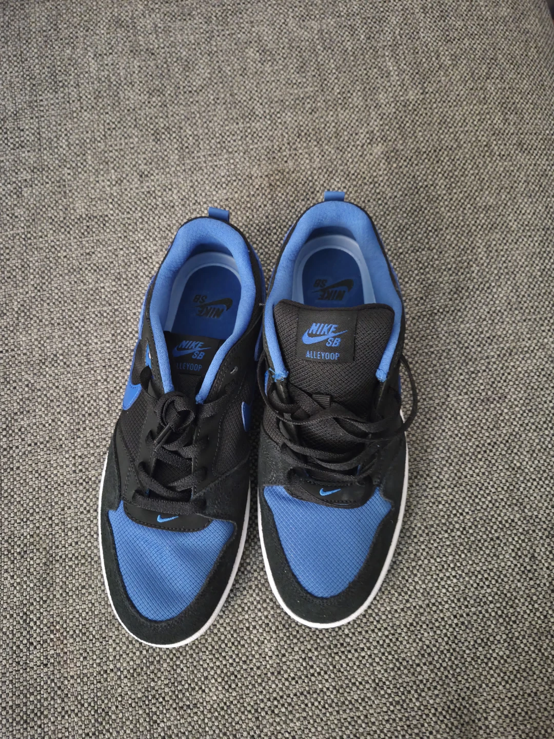 Nike SB Alleyoop Men's Skate Shoes Black/Blue