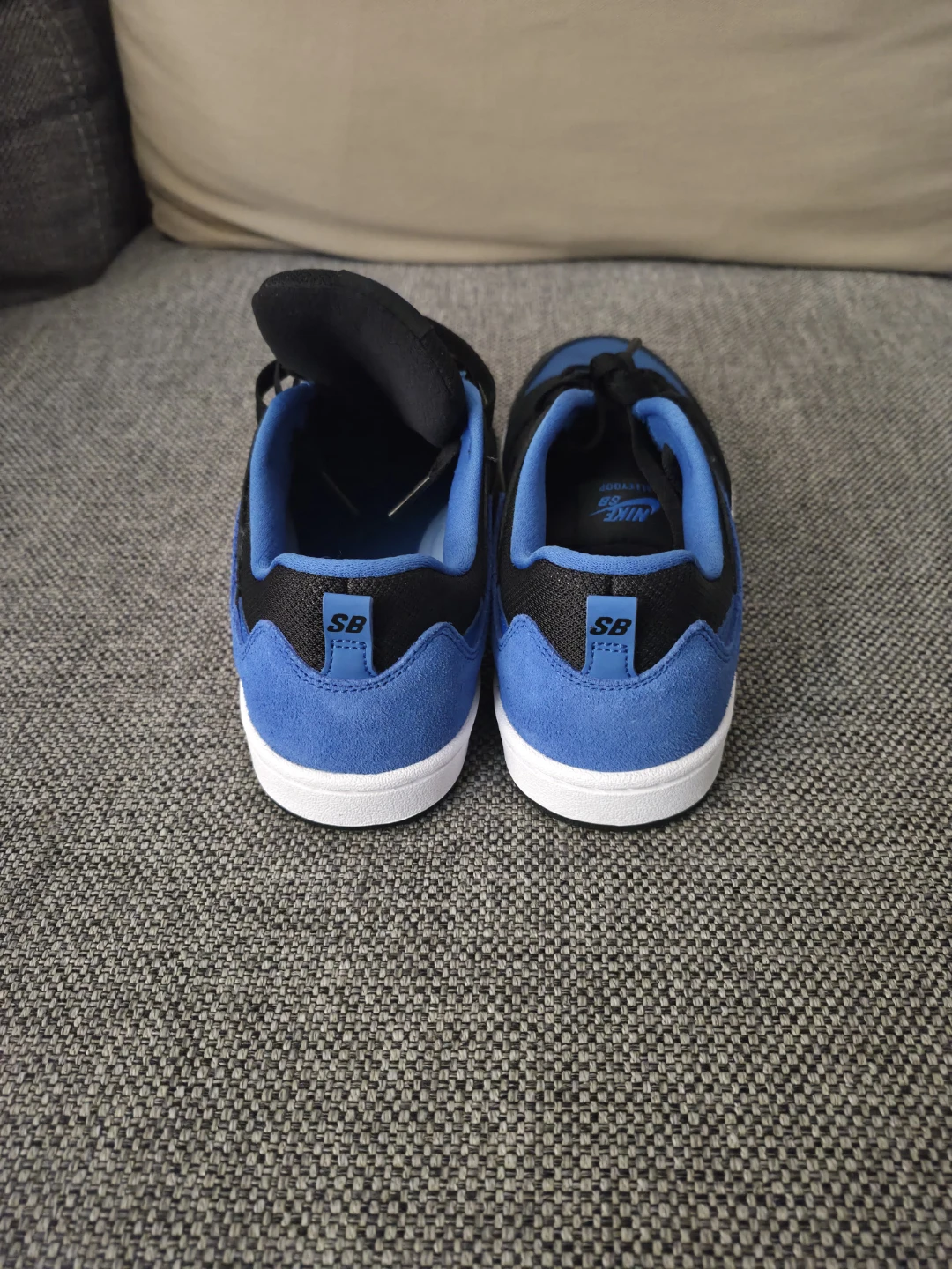 Nike SB Alleyoop Men's Skate Shoes Black/Blue - photo 4