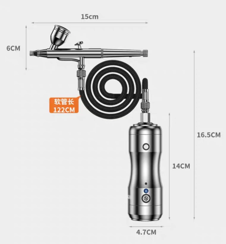 IKOMAX Portable Airbrush, Spray Gun Kit - photo 5
