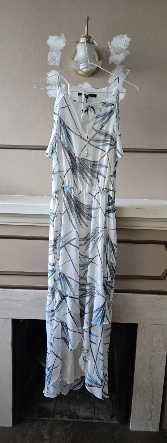 White House Black Market Floral Maxi Dress Size 6P