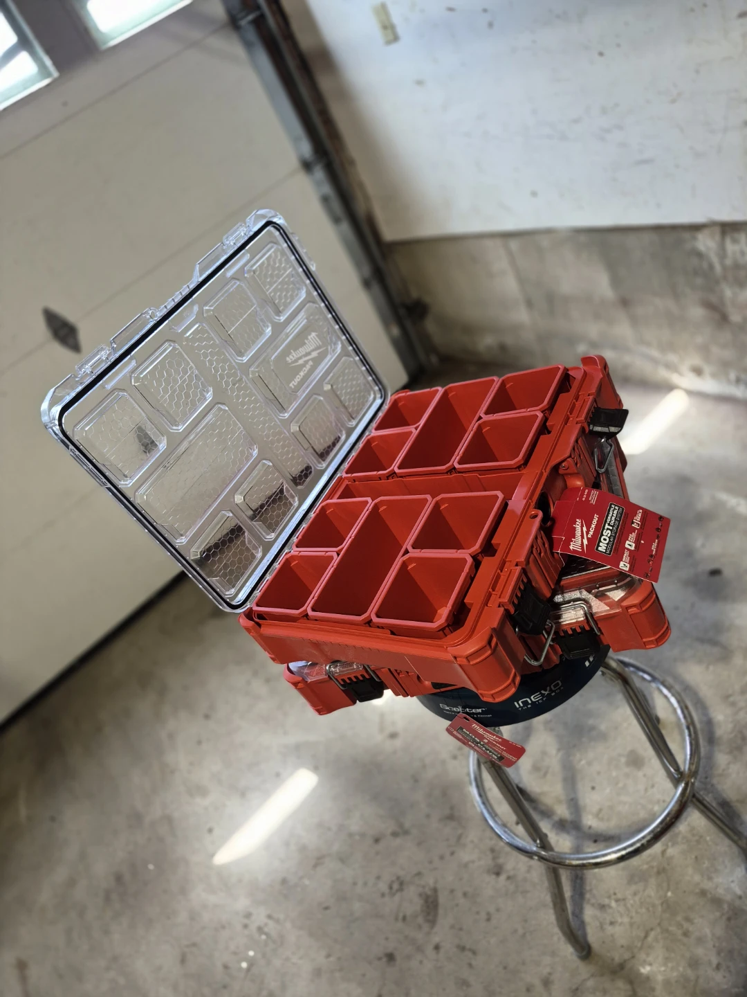 Milwaukee PACKOUT 2-Bin Organizer - photo 2