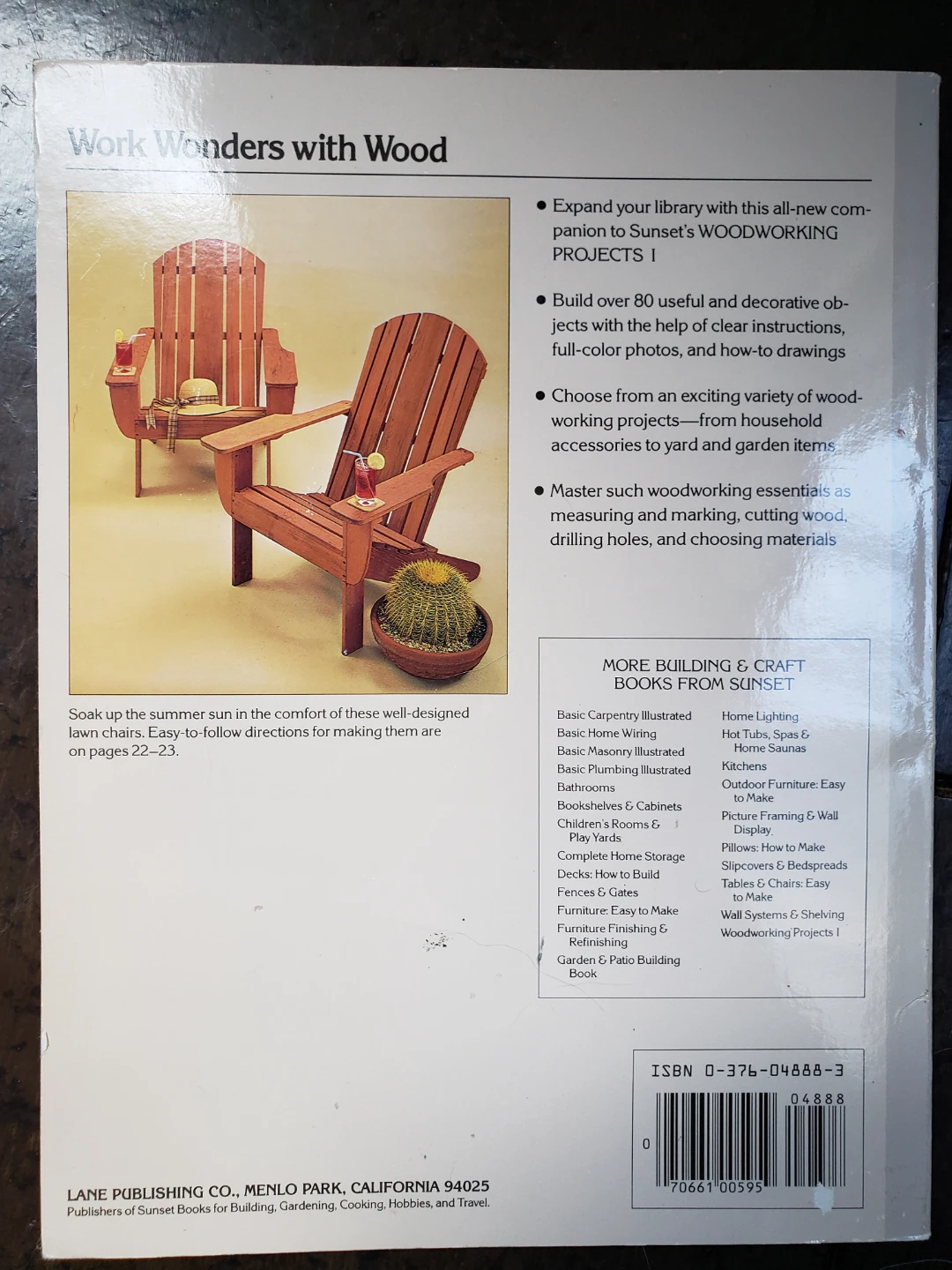 Sunset Woodworking Projects II Book - photo 2