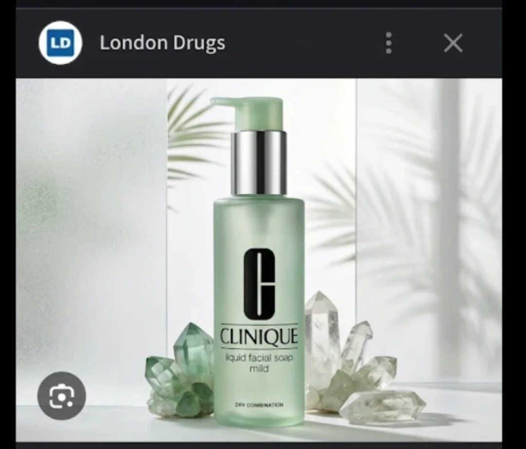 Brand new clinique liquid soap facial cleanser Gel 200ml