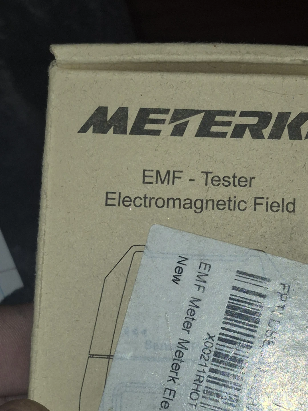 Meterk MK54 EMF - Tester Electromagnetic Field Meter