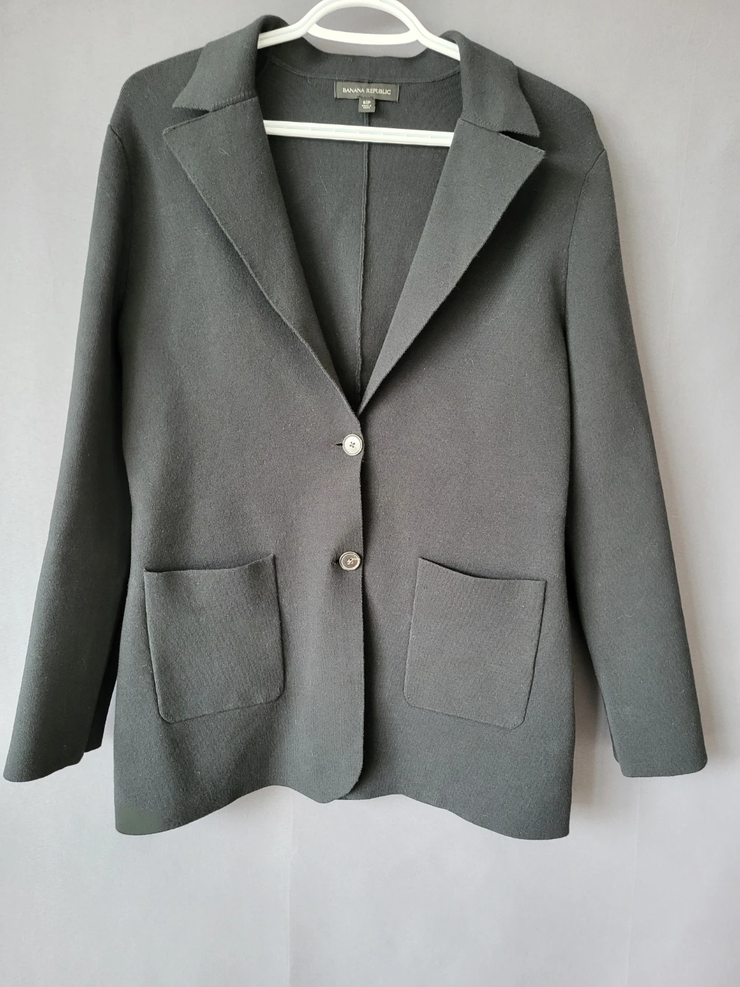 Banana Republic Black Knit Blazer - Size S/P