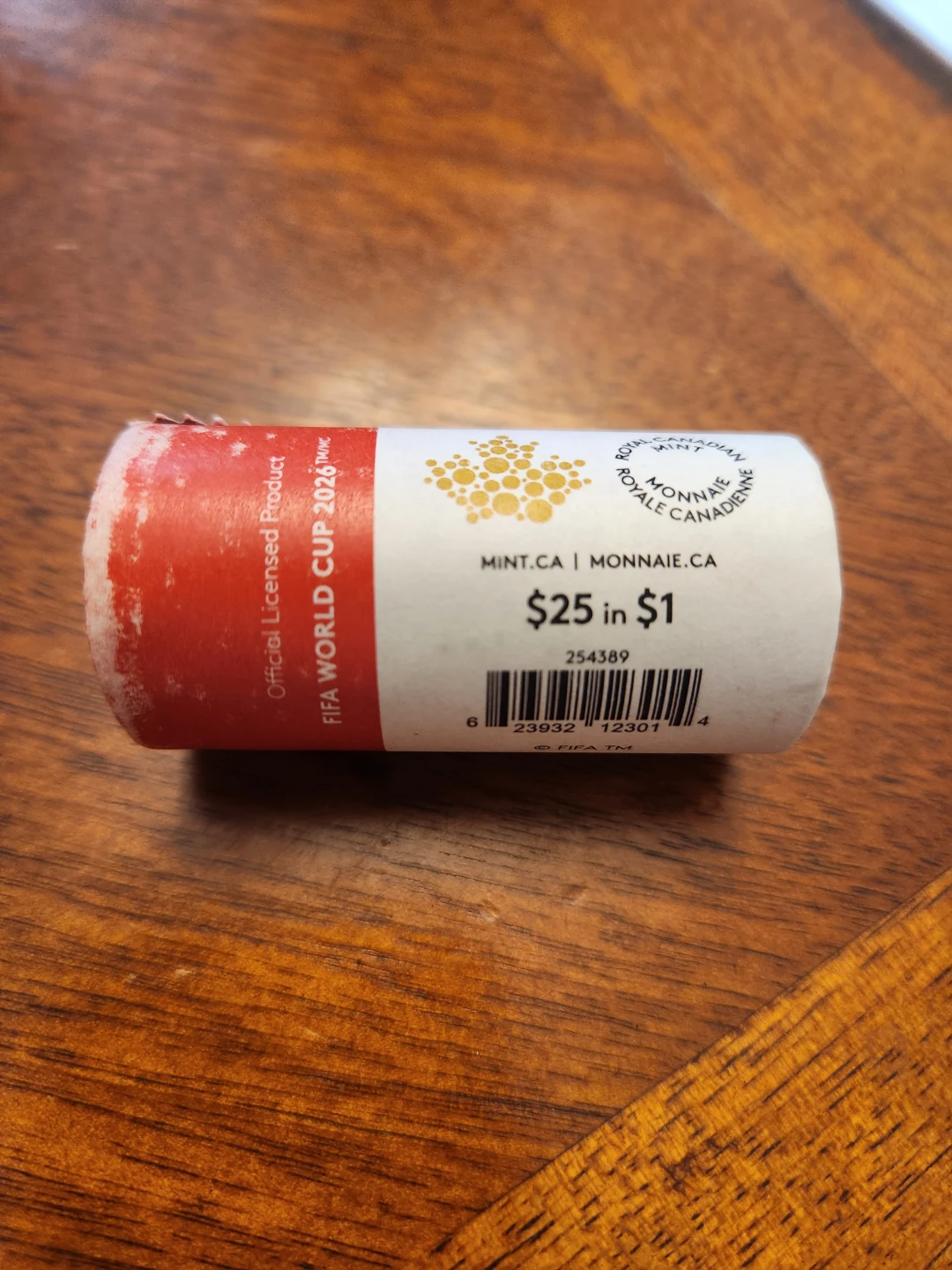 FIFA World Cup 2026 Canada Dollar Coin Roll - photo 4