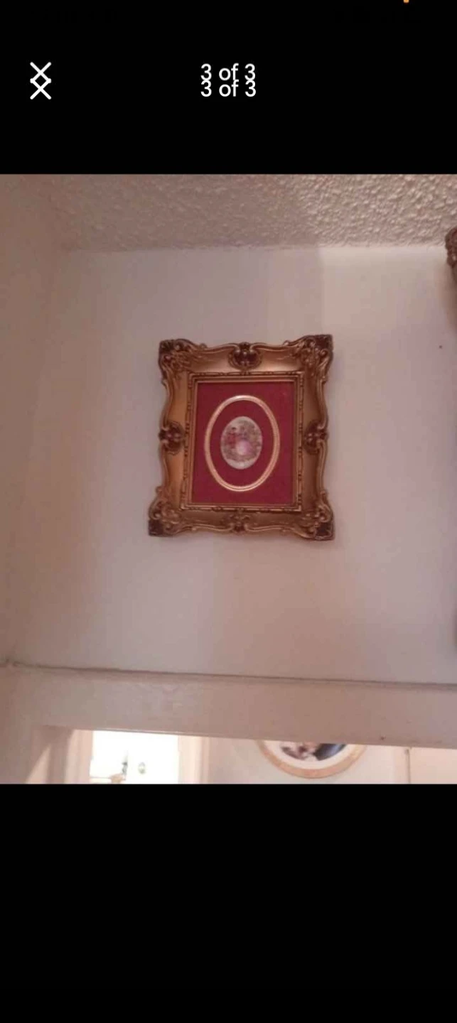 Set of 3 Vintage Ornate Framed Pictures - photo 3