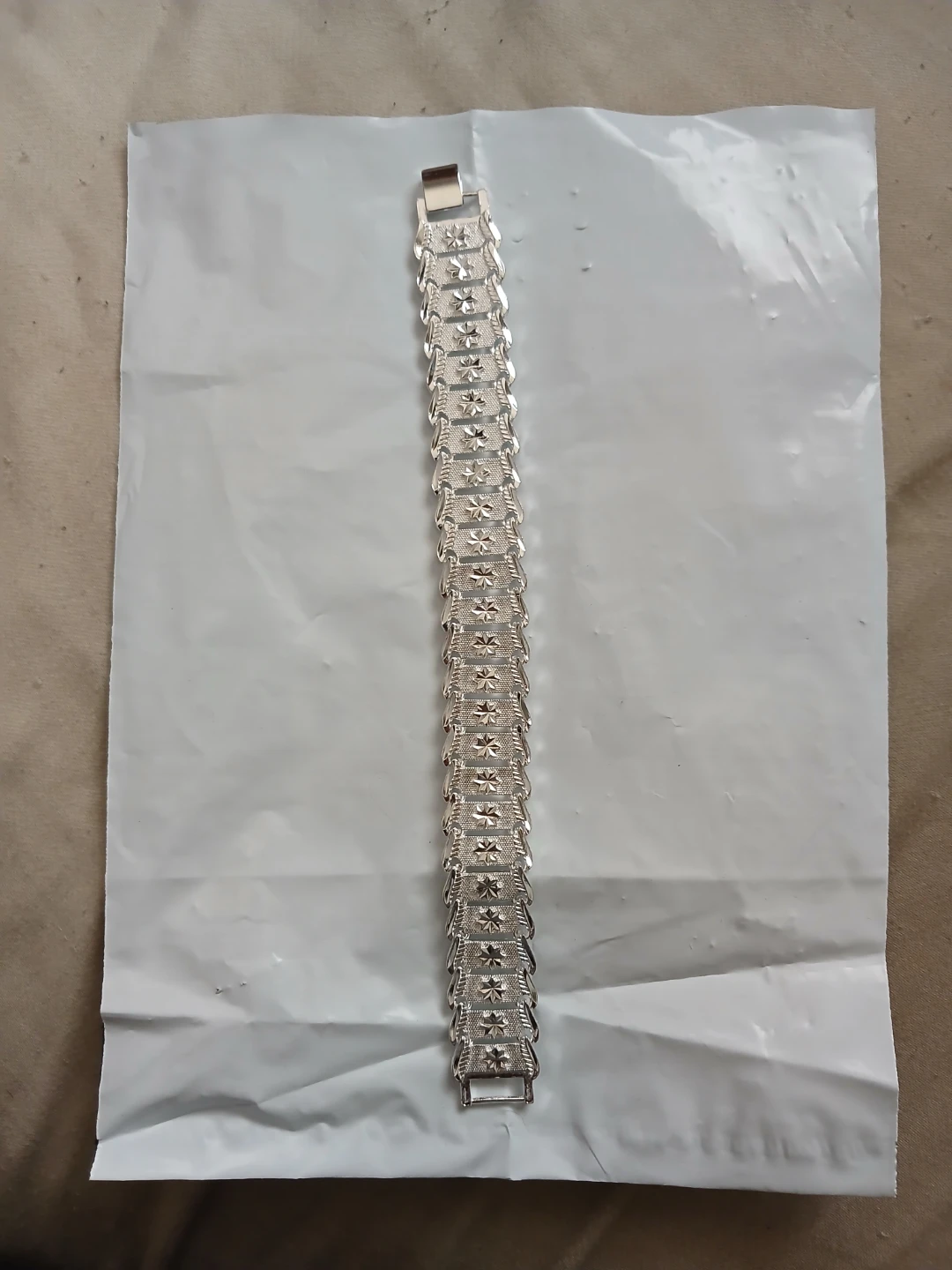 925 Silver Coin Design Anti-Allergy Bracelet