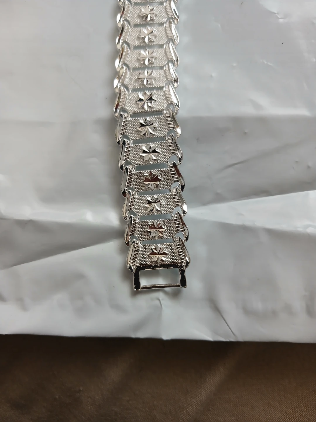 925 Silver Coin Design Anti-Allergy Bracelet - photo 3