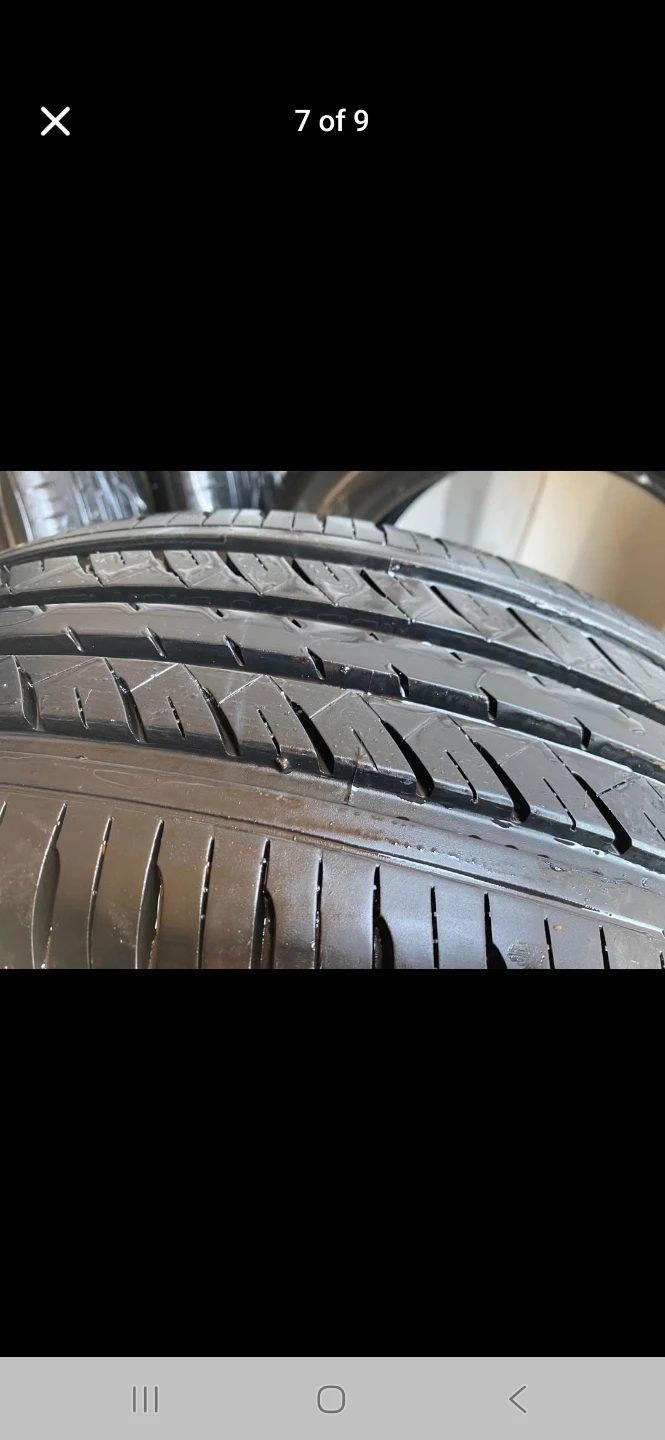 Set of 4 CERTIFIED all season tires  (215 60 17) LIKE NEW - photo 4